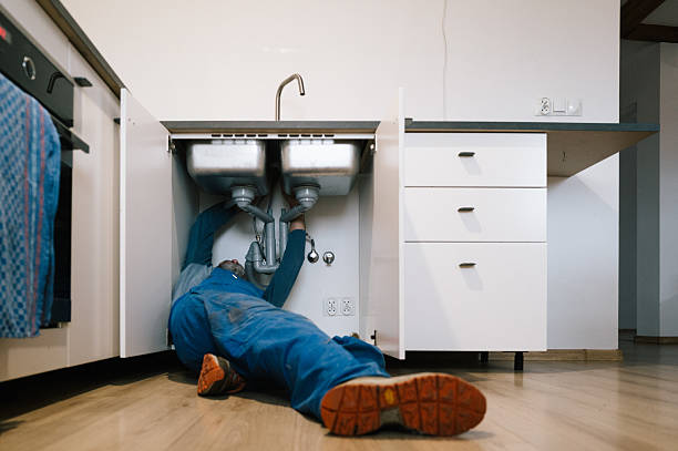 Professional Drain Cleaning technician working in Olive Hill, KY